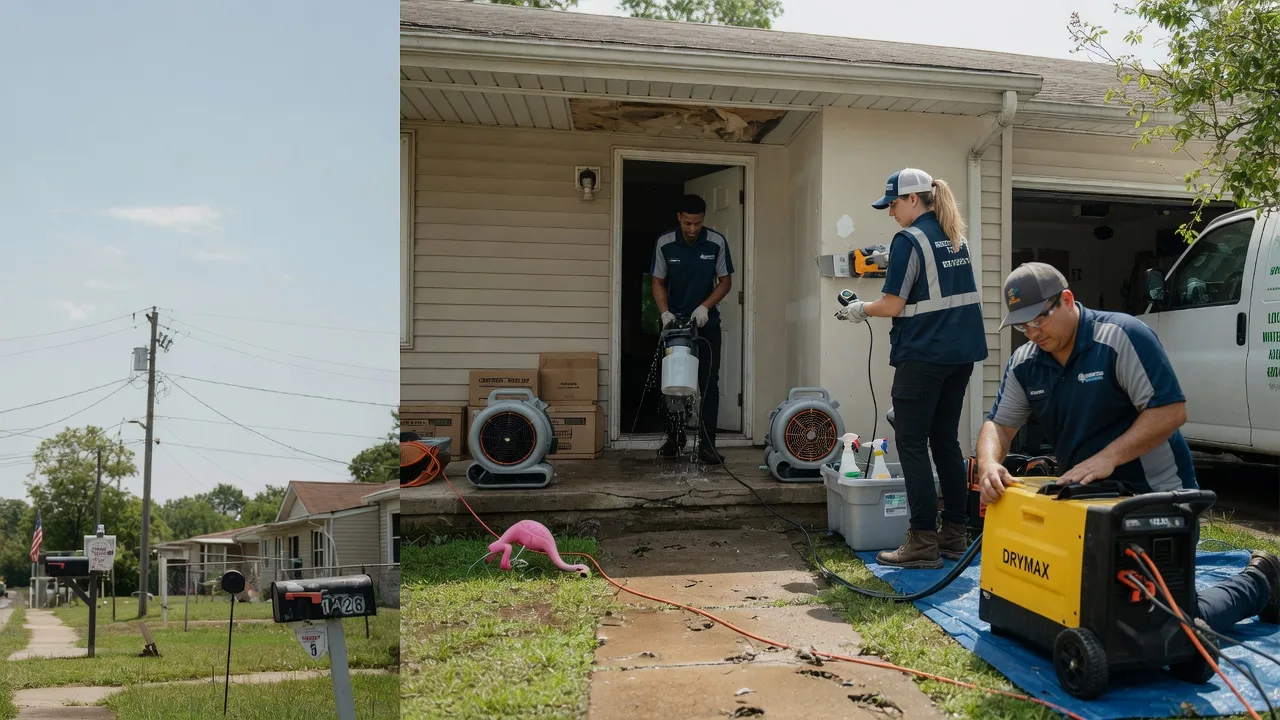 Storm Damage Water Removal in Newbury, OH near me